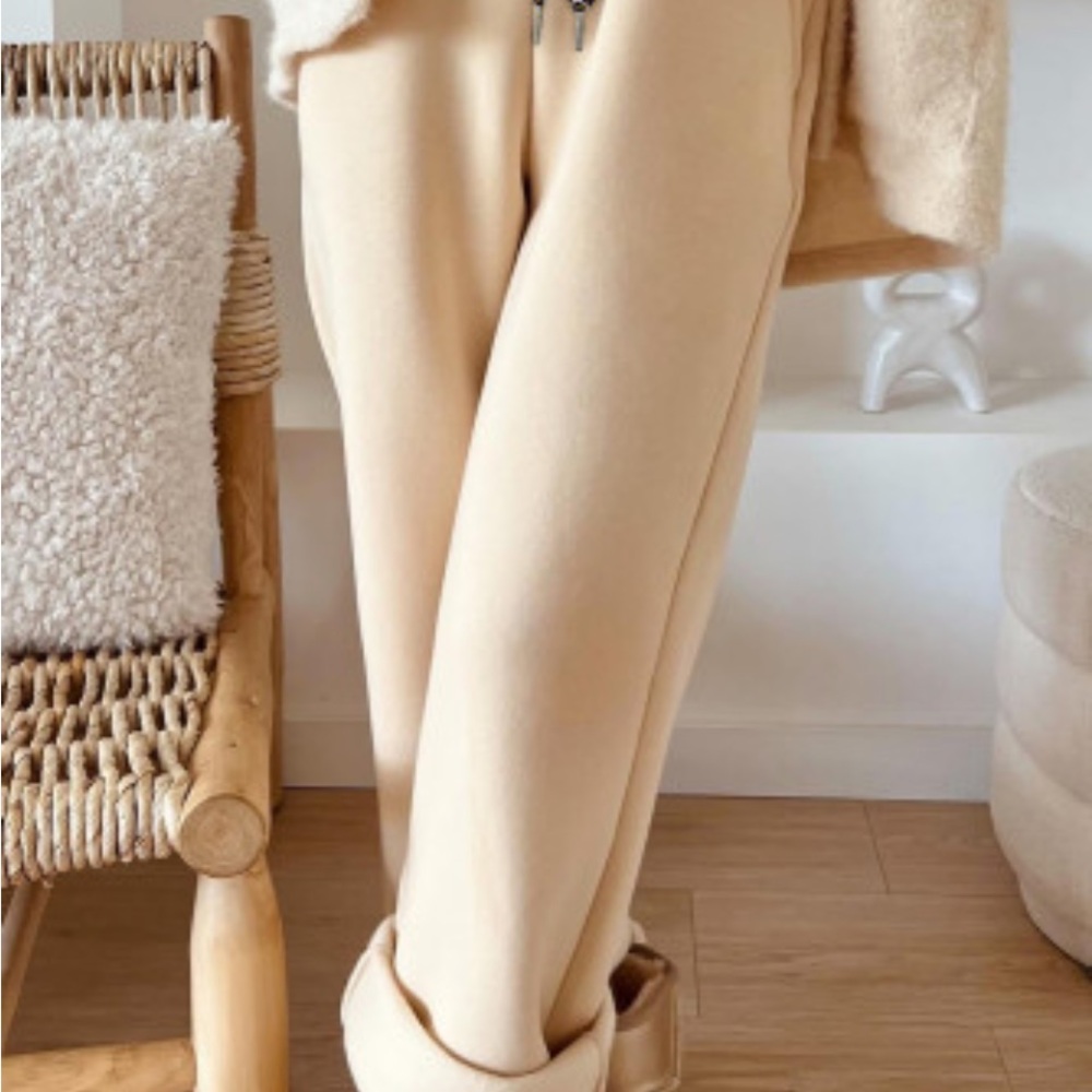 Chic Beige Women's Joggers